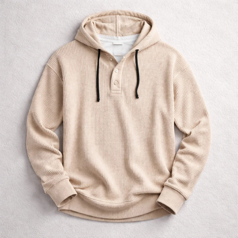 Pax — Waffle-Knit Pullover
