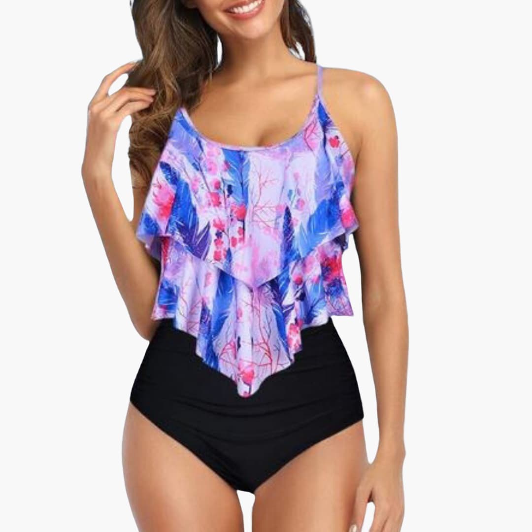 Penelope — Ruffle Tankini Set