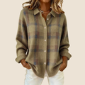 Signy — Women's Check Knit Sweater