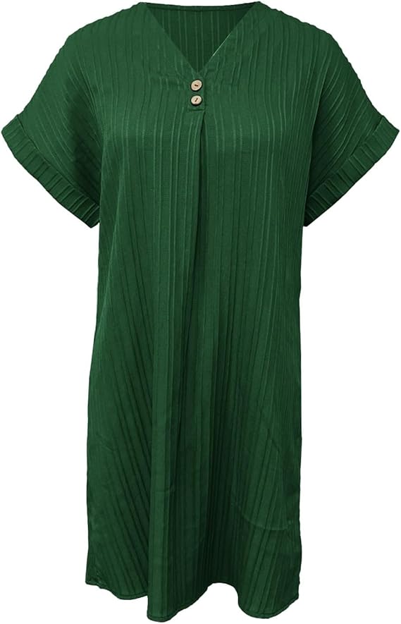 Lore — Elegant V-Neck Summer Dress