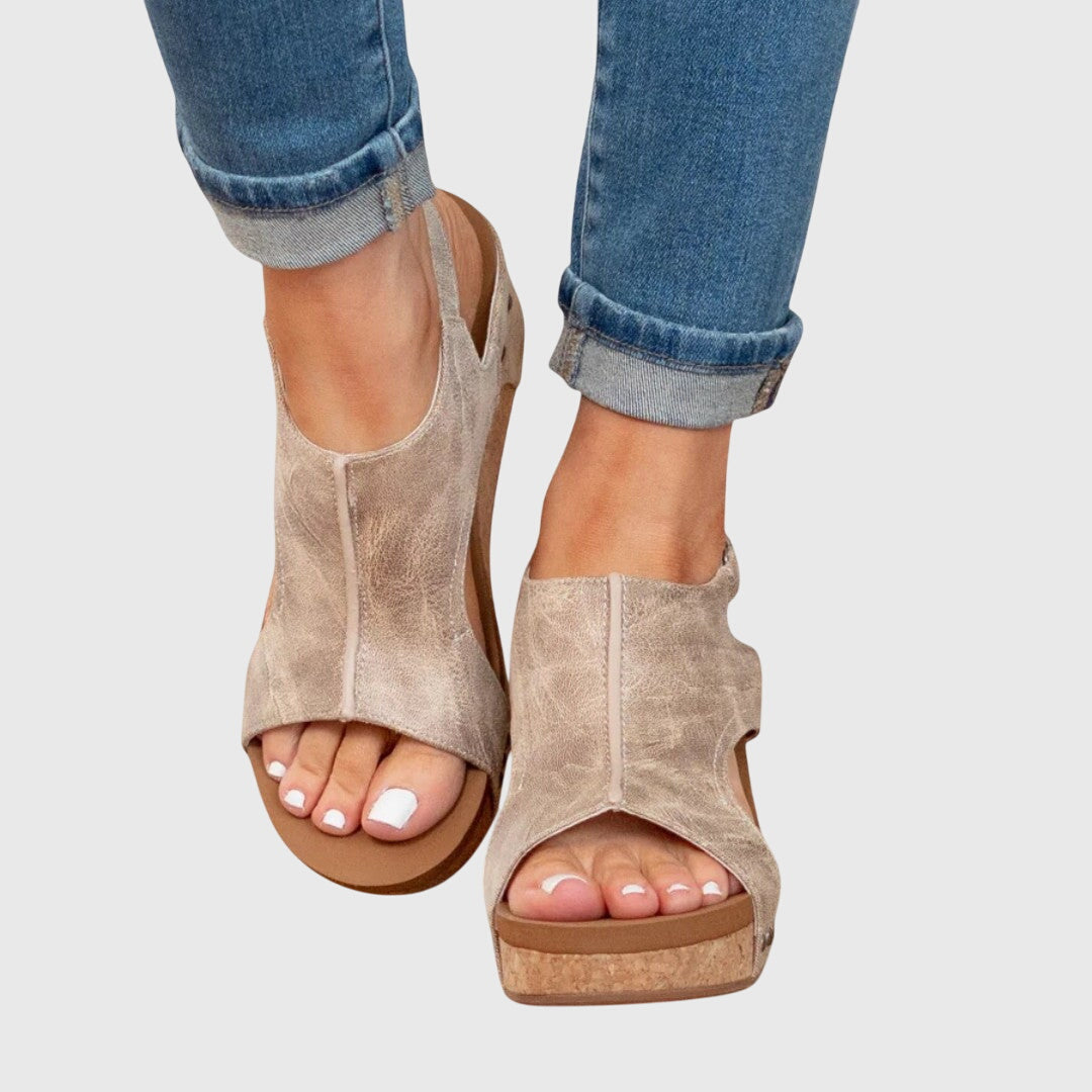 Elodie Sandal — Cushioned Elegant Sandals