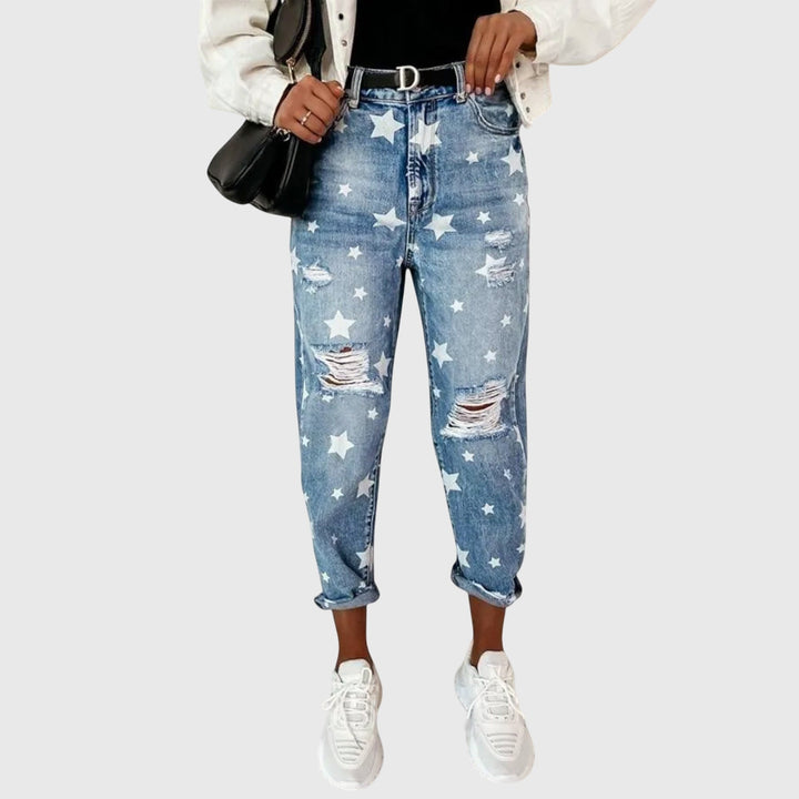 Ivo — Printed Comfort Trousers