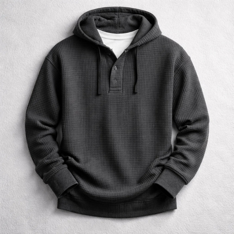 Pax — Waffle-Knit Pullover