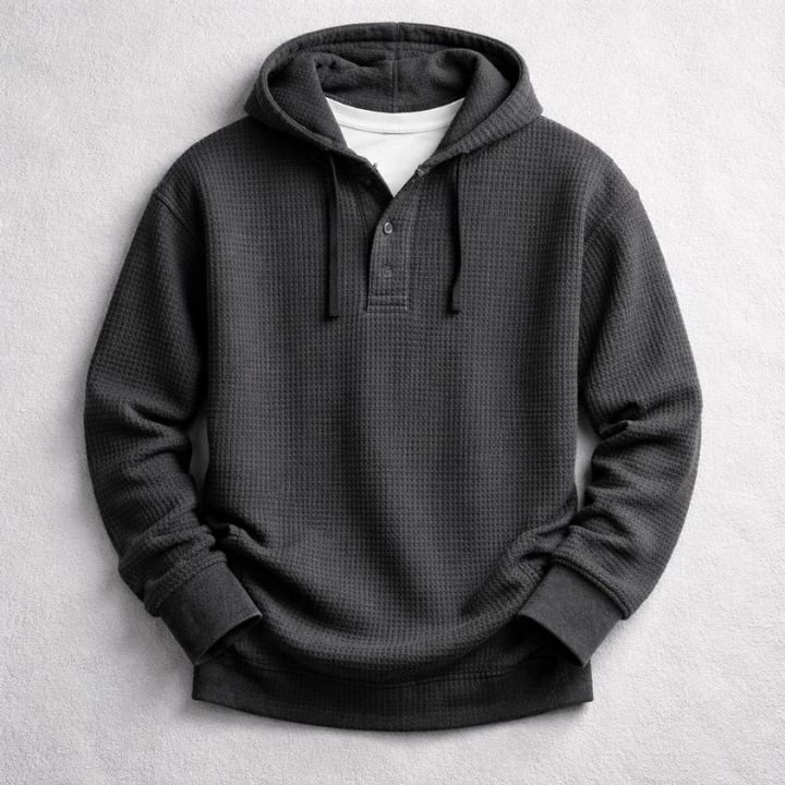 Pax — Waffle-Knit Pullover