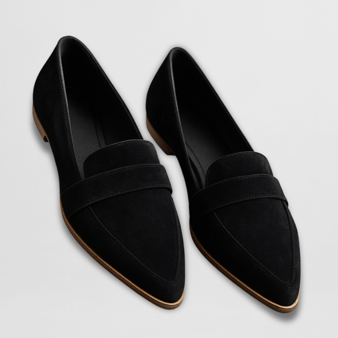 Sienna Shoe — Soft Suede Comfort Loafers