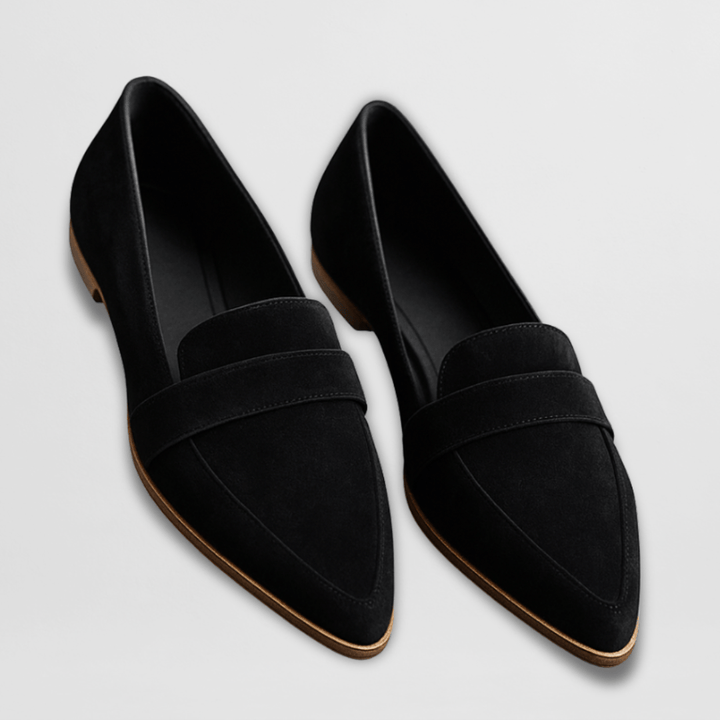 Sienna Shoe — Soft Suede Comfort Loafers