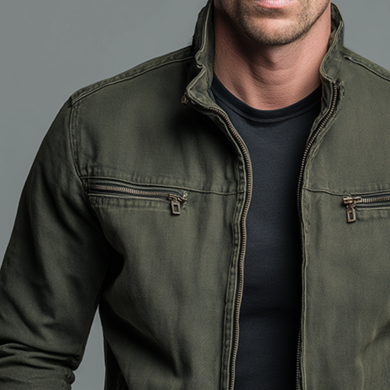 Garrick — Men’s Midweight Cotton Jacket