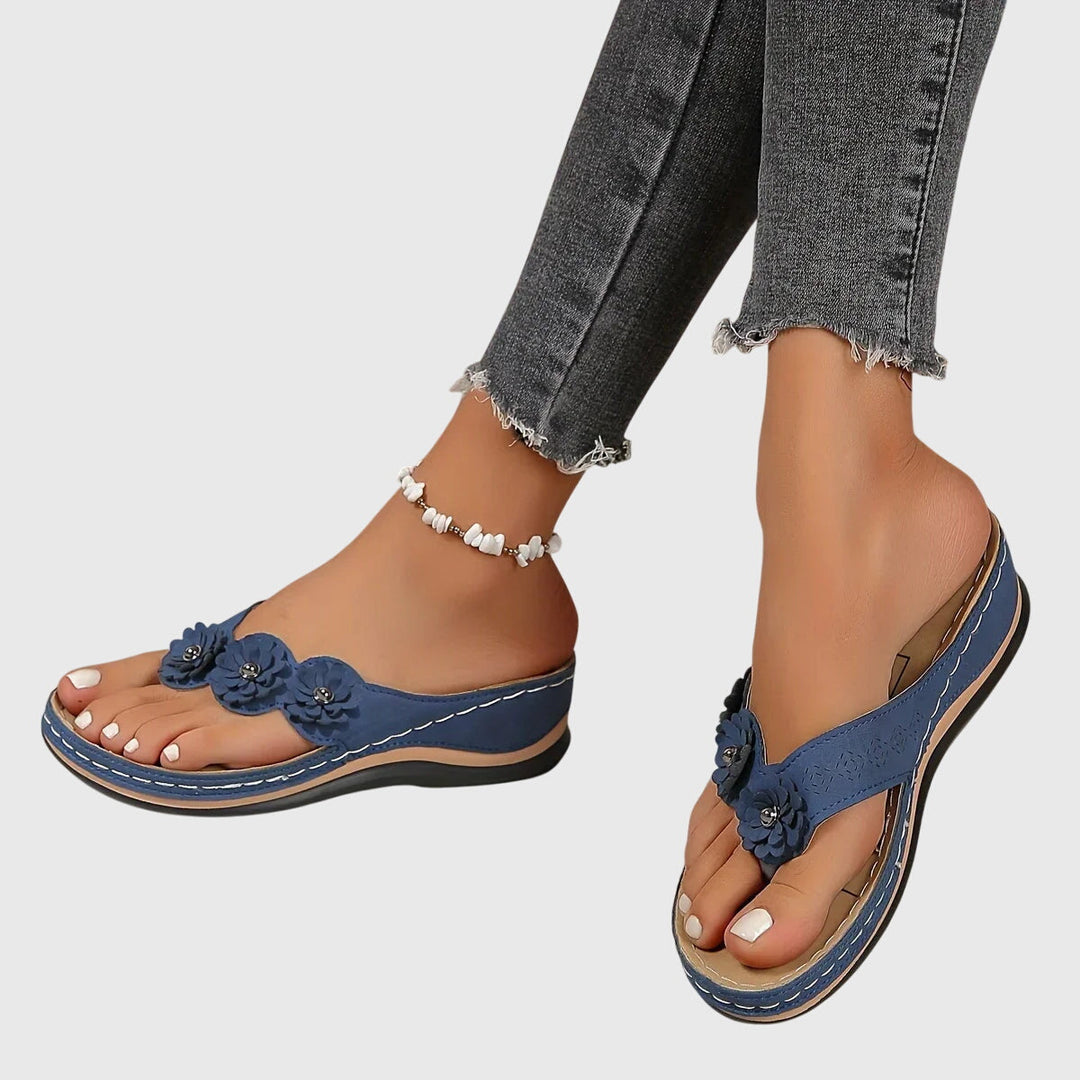 Coco Sandal — Cushioned-Footbed Flip-Flops