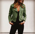 Fenna — Women's Slim-Fit Biker Jacket
