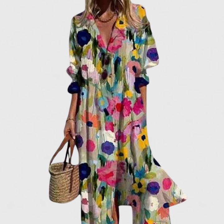 Paula — Elegant Boho Dress
