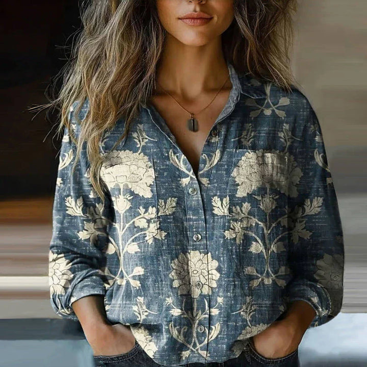 Bohemia — Bohemian Vintage Collared Blouse