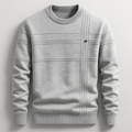 Sutton — Textured Crew-Neck Sweater