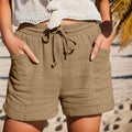 Demi — Drawstring Elastic-Waist Summer Shorts