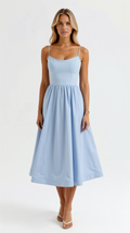 Esther — Wrap-Front Maxi Dress