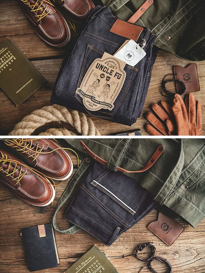 Cole — Retro Straight-Leg Jeans