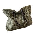Roomy Woven Beach Tote