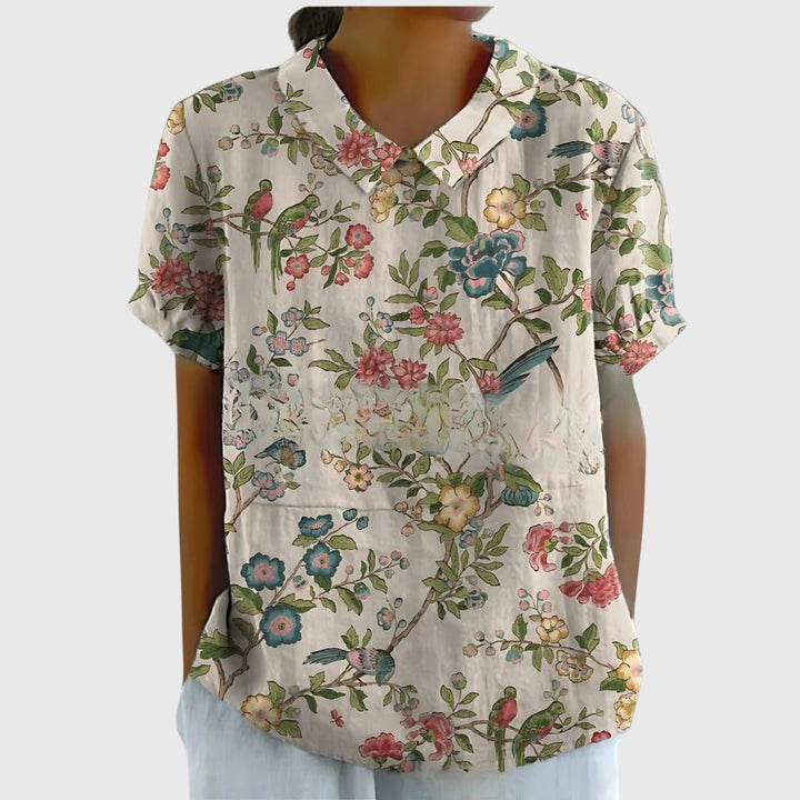 Jenna Rose — Floral Blouse