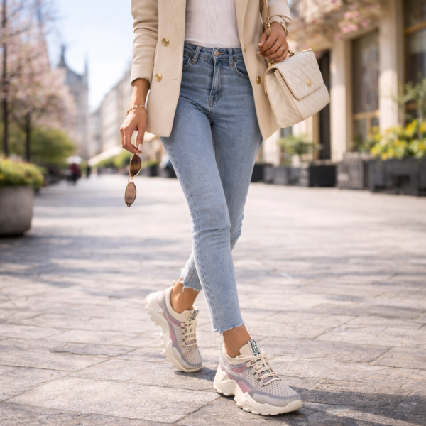 Juno Shoe — Mesh Comfort Sneakers