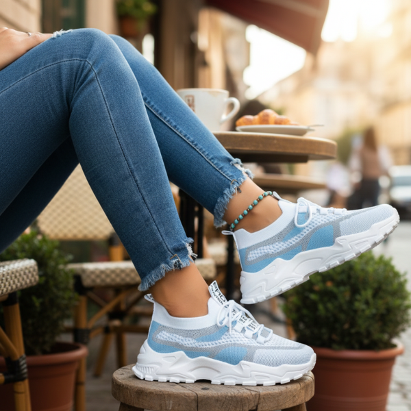 Juno Shoe — Mesh Comfort Sneakers