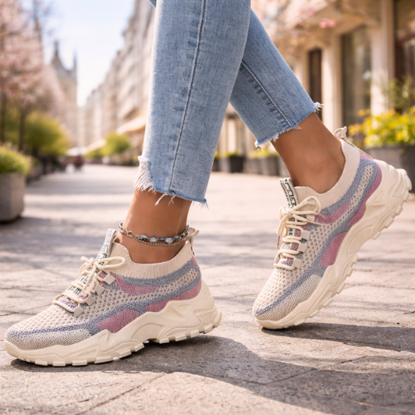 Juno Shoe — Mesh Comfort Sneakers