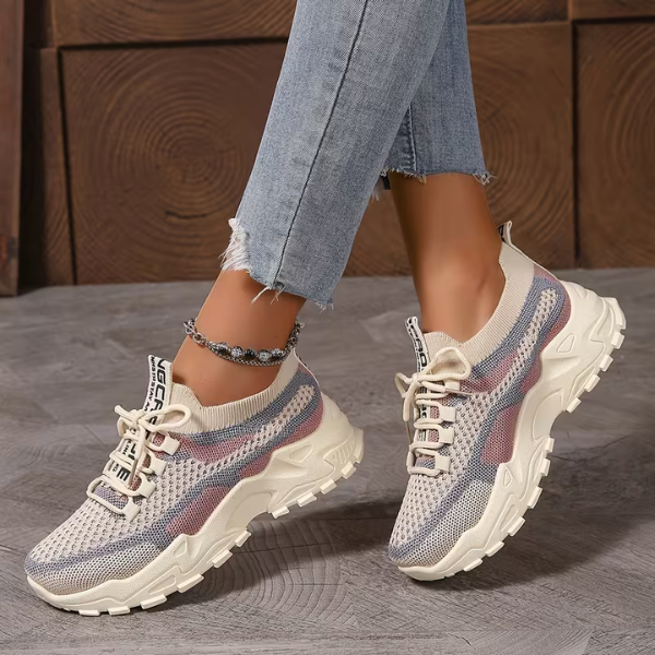 Juno Shoe — Mesh Comfort Sneakers