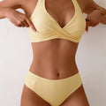Margot — Textured Halterneck Bikini
