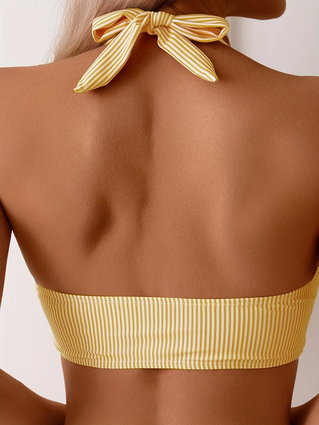 Margot — Textured Halterneck Bikini