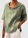 Rowena — Floral V-Neck Summer Top