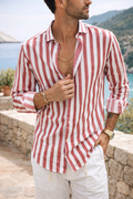 Chase — Striped Button-Down Shirt