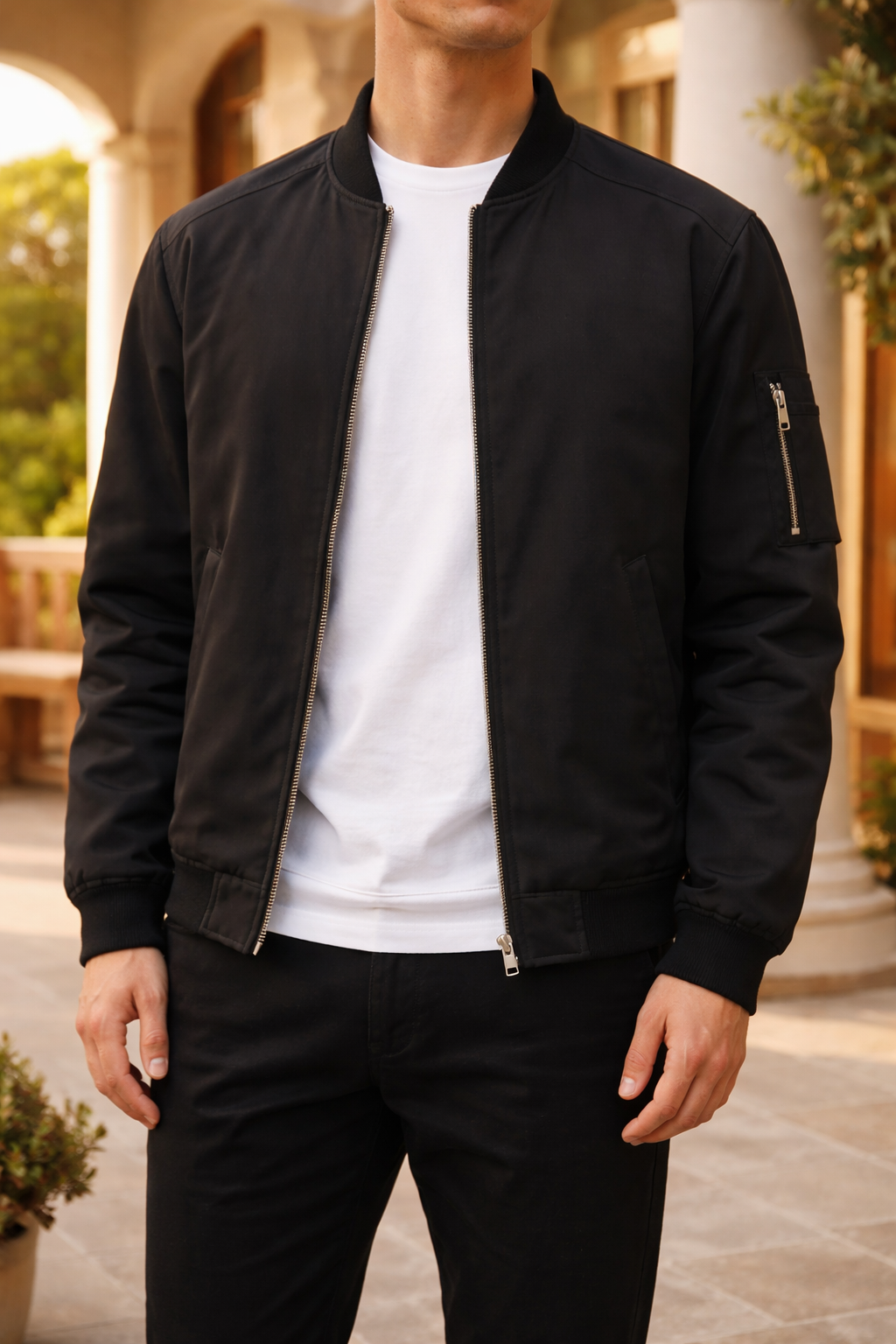 Isaiah — Lightweight Bomber Jacket