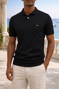 Doug — Textured Knit Polo