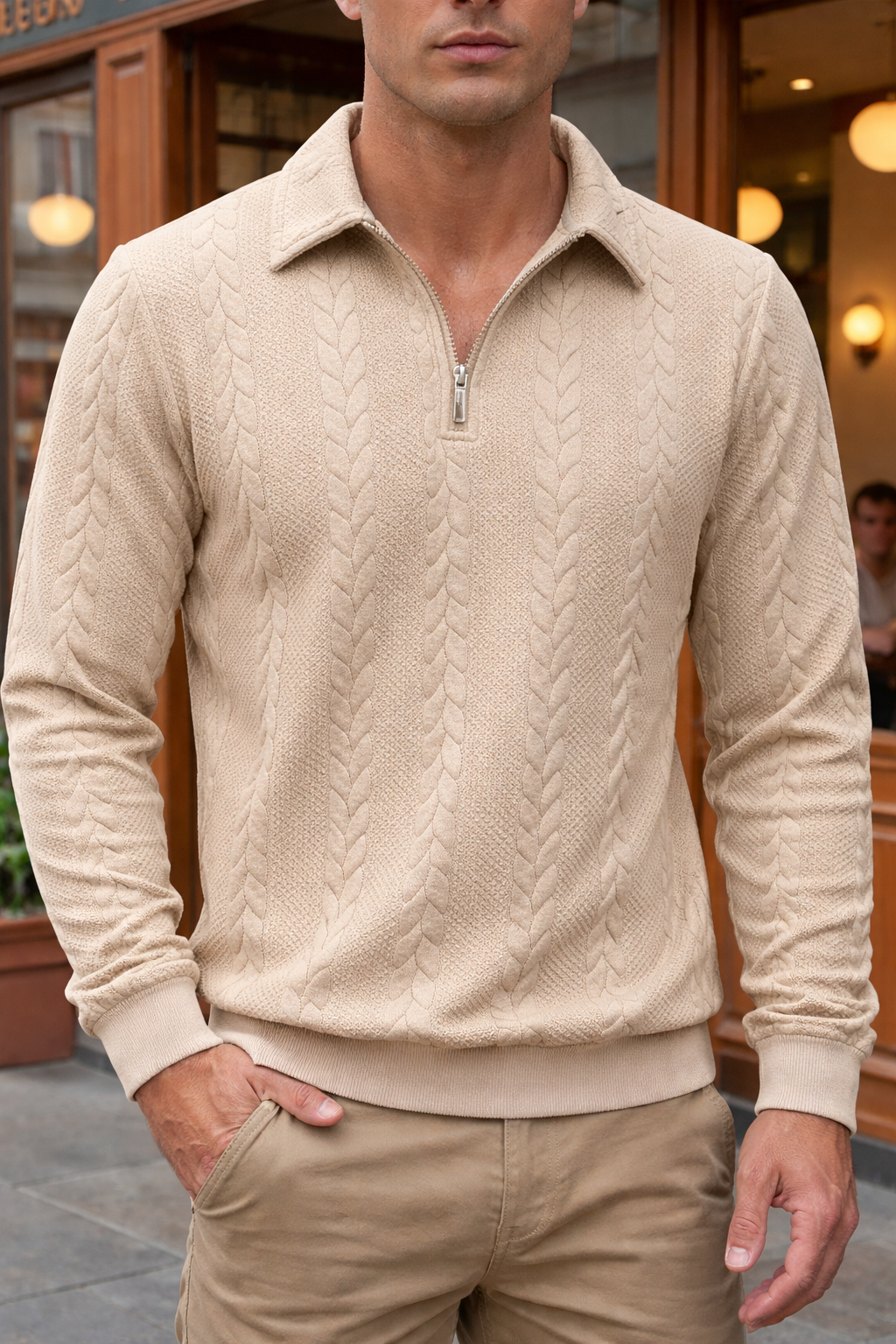 Titus — Italian-Style Quarter-Zip