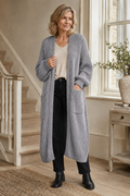 Eleanor — Women's Longline Oversized Chunky Knit Cardigan