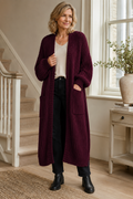 Eleanor — Women's Longline Oversized Chunky Knit Cardigan