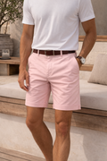 Brant — Tailored Cotton Twill Shorts