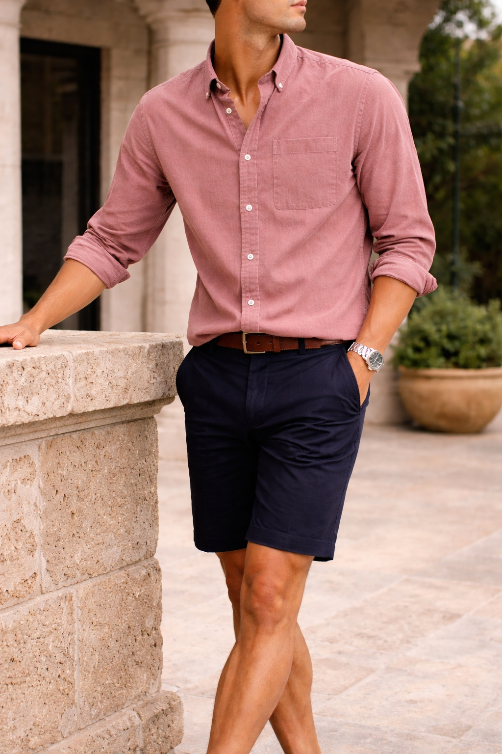 Jack — Cotton Button-Down Shirt