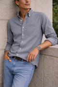 Jack — Cotton Button-Down Shirt