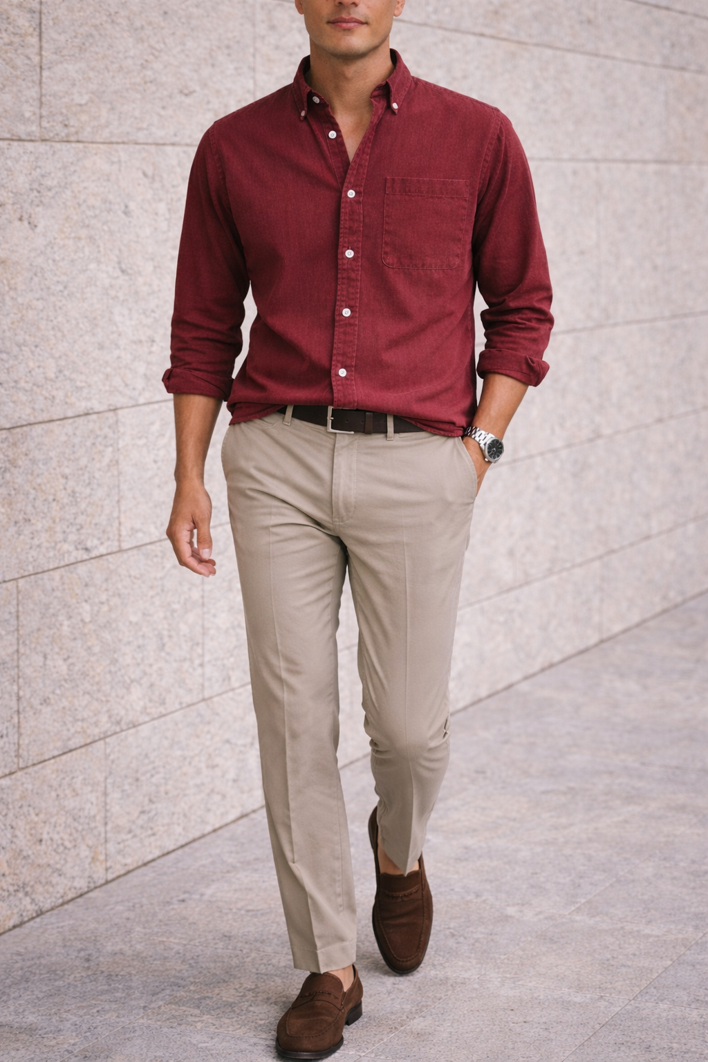 Jack — Cotton Button-Down Shirt