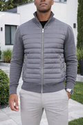 Harmon — Quilted Bomber Jacket