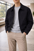 Gaylord — Suede Zip Jacket
