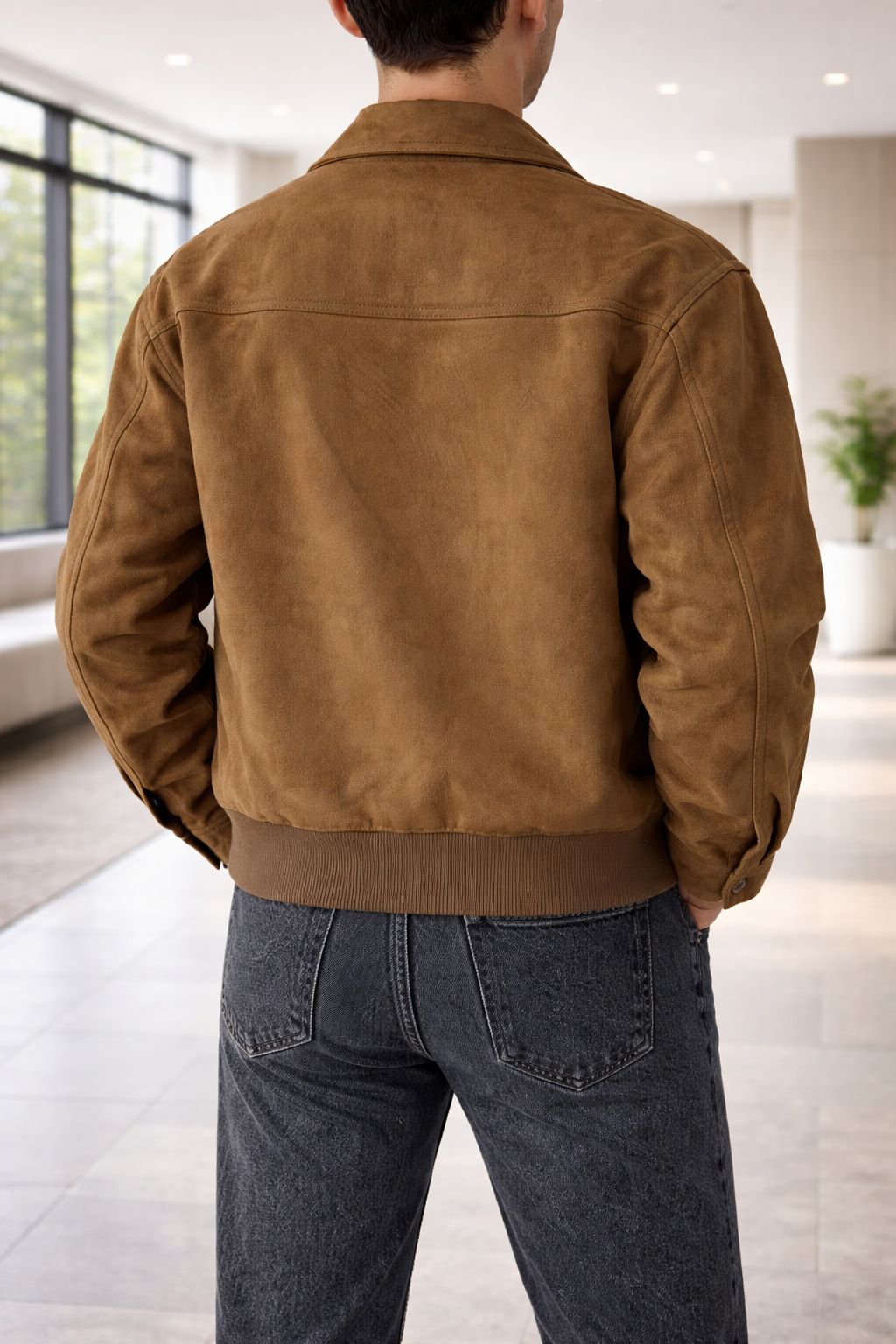 Gaylord — Suede Zip Jacket