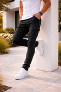 Beau — Slim-Fit Cargo Jeans