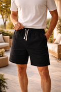 Holt — Drawstring Linen Shorts