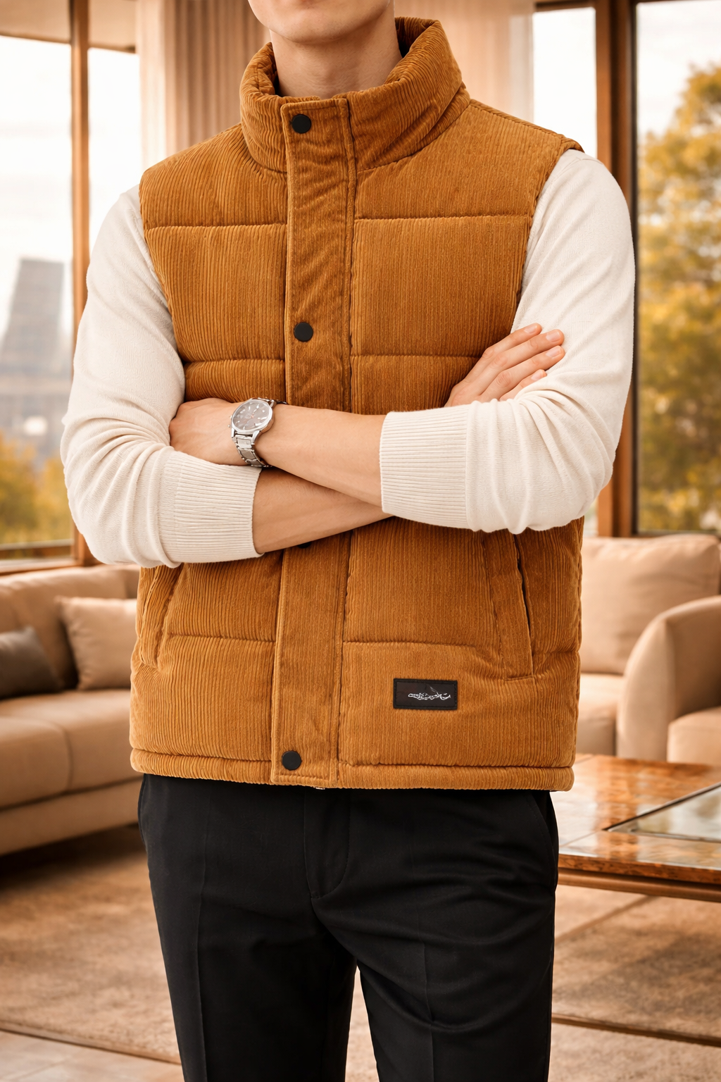 Jedediah — Quilted Puffer Bodywarmer