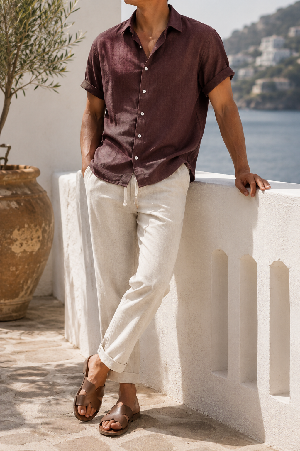 Wayne — Loose Linen Summer Set