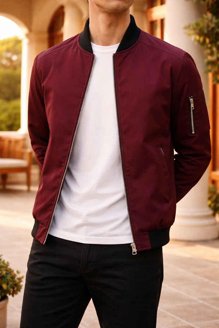 Isaiah — Lightweight Bomber Jacket