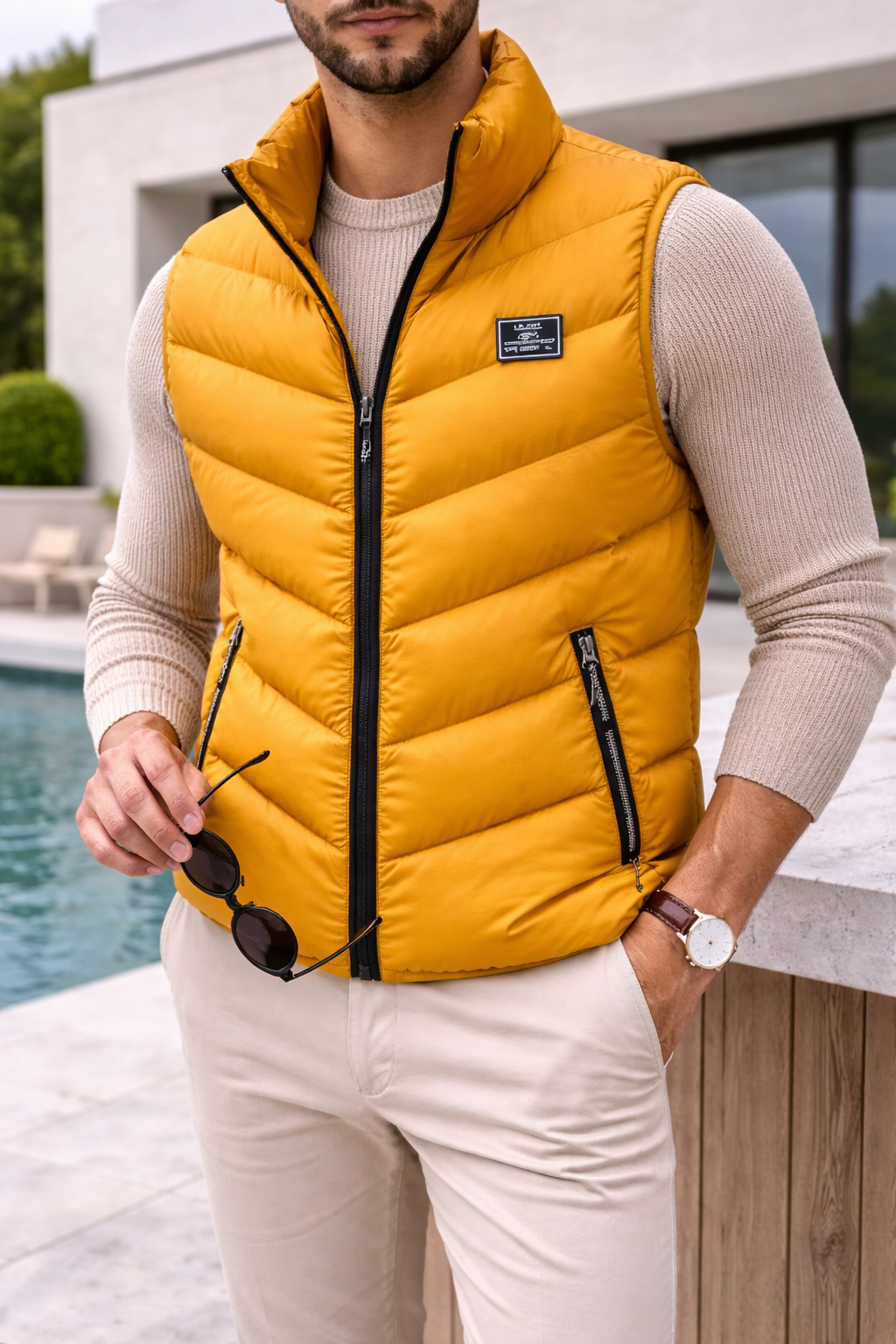Cletus — Quilted Padded Gilet