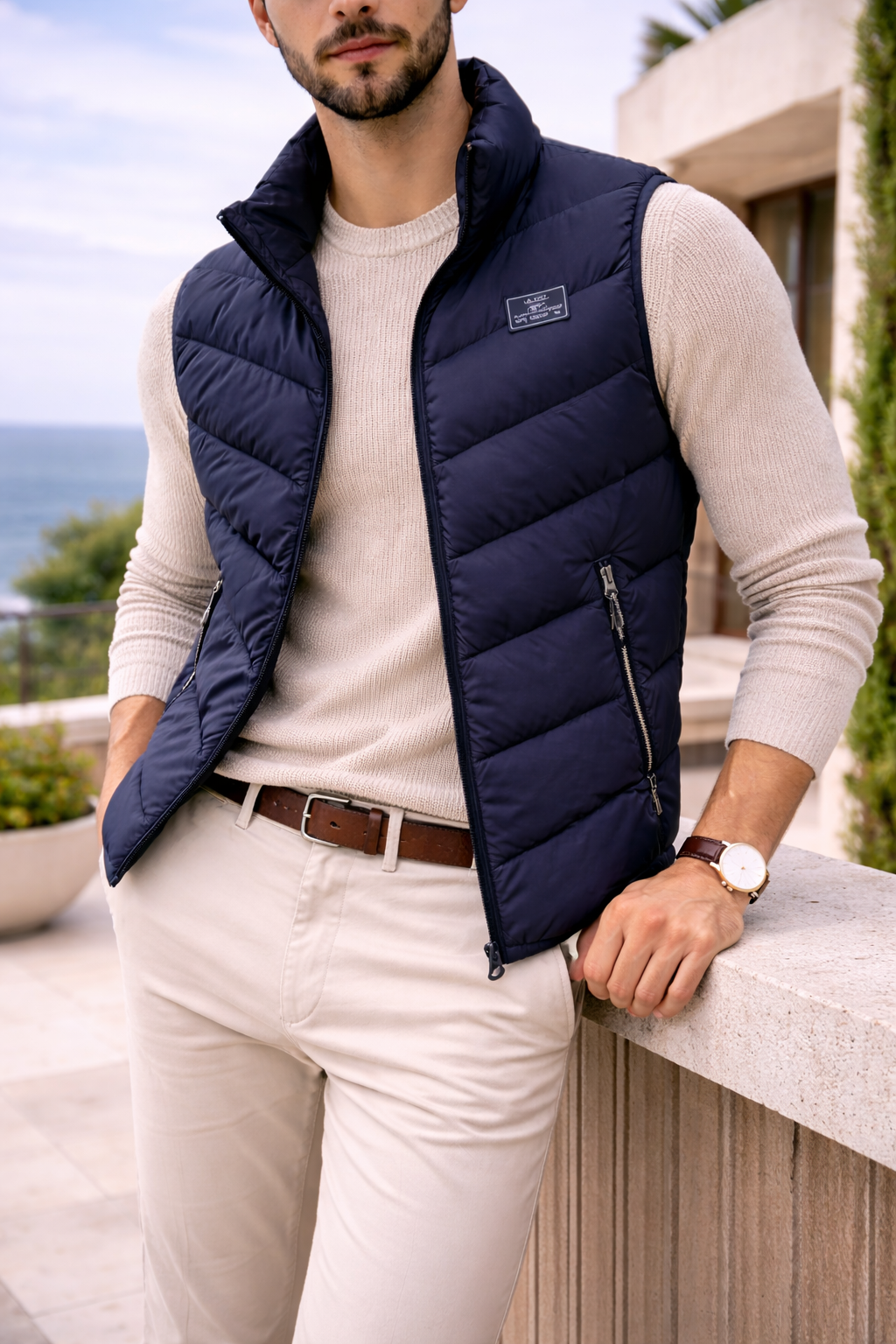Cletus — Quilted Padded Gilet