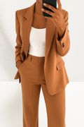 Philomena — Women's Blazer and Pant Suit Set