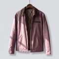 Corbin — Men’s Corduroy-Collar Cotton Zip Jacket